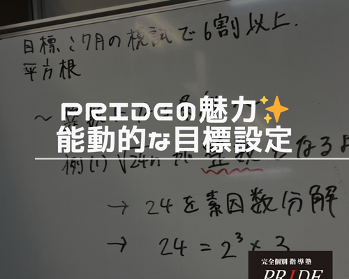 能動的　目標設定