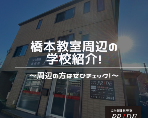 橋本　学校　周辺